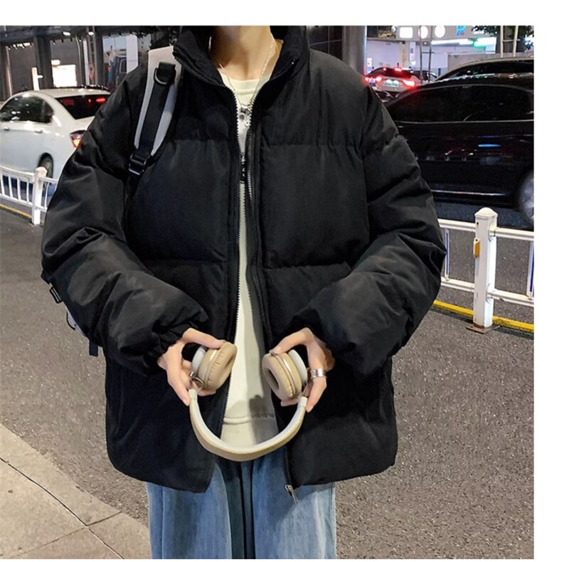 面包服男生秋冬季韩版潮流加厚棉服连帽潮牌宽松痞帅棉衣外套,男装棉衣,星座1013-1