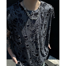 8XL-M重磅！特大码短袖T恤背心男宽松休闲百搭篮球服DX318P28，男装T恤，电商D206-1
