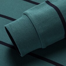 2024年秋季新款长袖休闲T恤男薄款翻领polo衫中年条纹上衣爸爸装，男装T恤，钱塘6003A(原)4033A