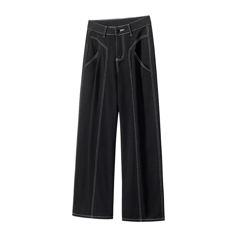 立体白底龙叨叨潮流复古工装口袋明线设计套装男78055P105控168，男装休闲套装，星座226-1