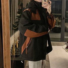 春季户外登山冲锋衣外套女新款潮牌运动美式工装夹克上衣C715-100，男装夹克，星座911-2(原星座613-2）