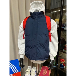 现货5W件冬季三防硬挺boxy短款立领棉衣马夹外套加厚马甲保暖棉服图片