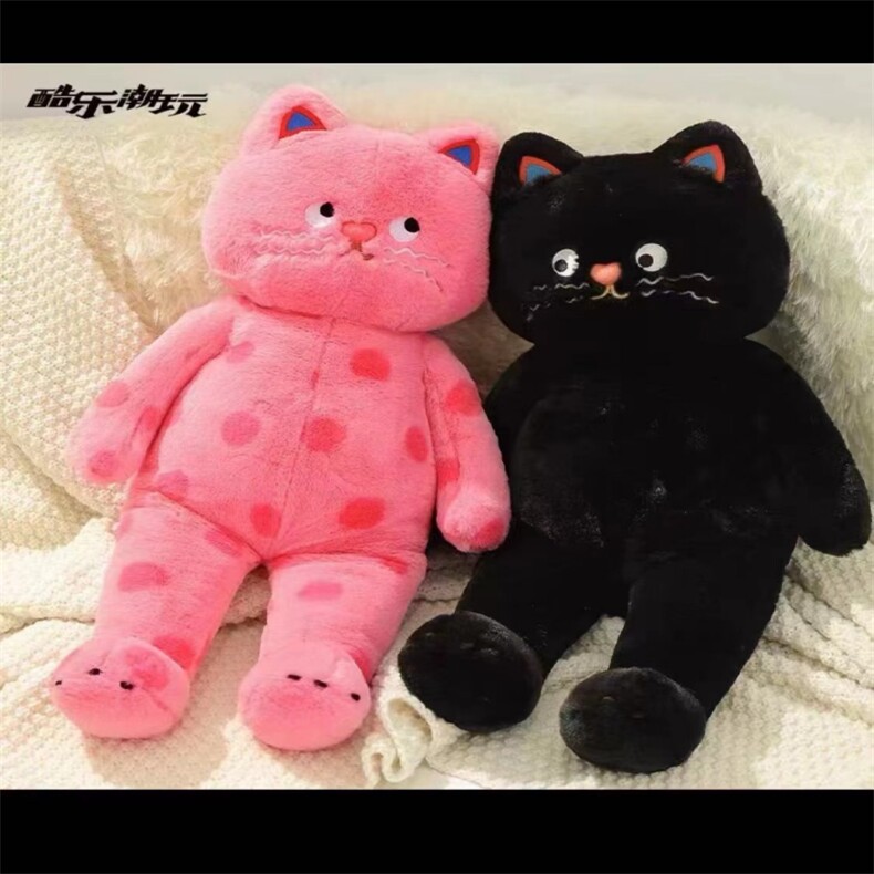 波点猫，源头毛绒玩具
