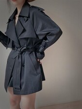 风衣外套，女装风衣，麦缇诺