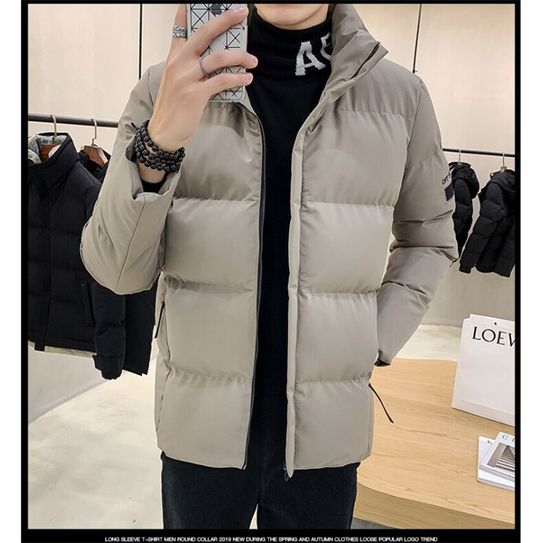 秋冬新款棉衣男潮流御寒加厚面包服休闲宽松时尚百搭外套,男装棉衣,星座1013