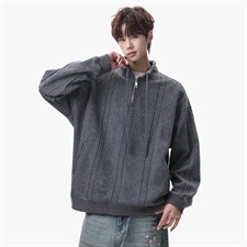 卫衣男春季新款港风宽松提花大码长袖T套头上衣WY9975-特P42，男装T恤，星座214-3