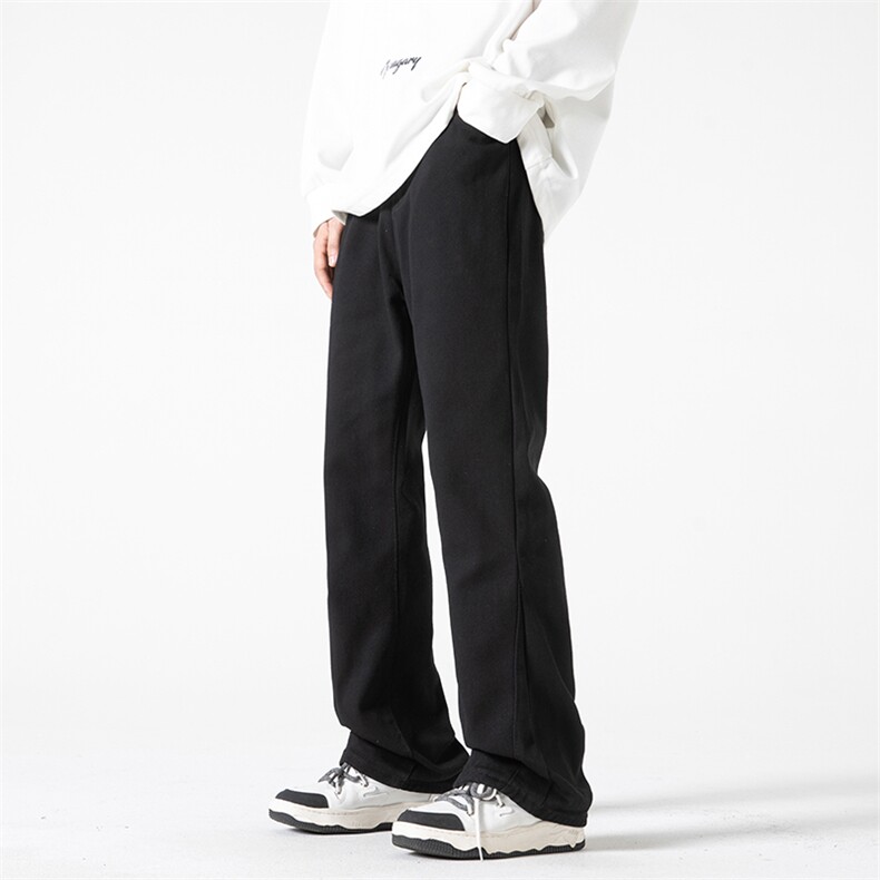 有现货美式i高街小众修身百搭喇叭裤休闲牛仔裤K2305-P55控78,男装牛仔裤,电商A062