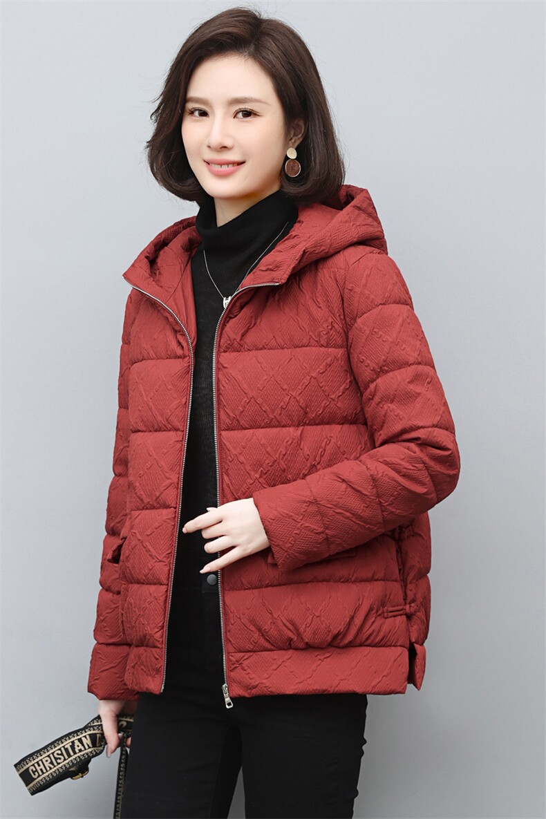 2022年冬季新款连帽羽绒棉服女宽松显瘦韩版休闲百搭棉衣女短外套,女装棉衣/棉服,简韵佳