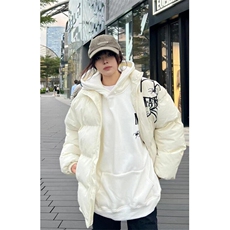 蜘蛛网刺绣字母棉服棉衣冬季加厚男女宽松面包服潮外套MZ56，男装棉衣，星座1116A（原606A-3）