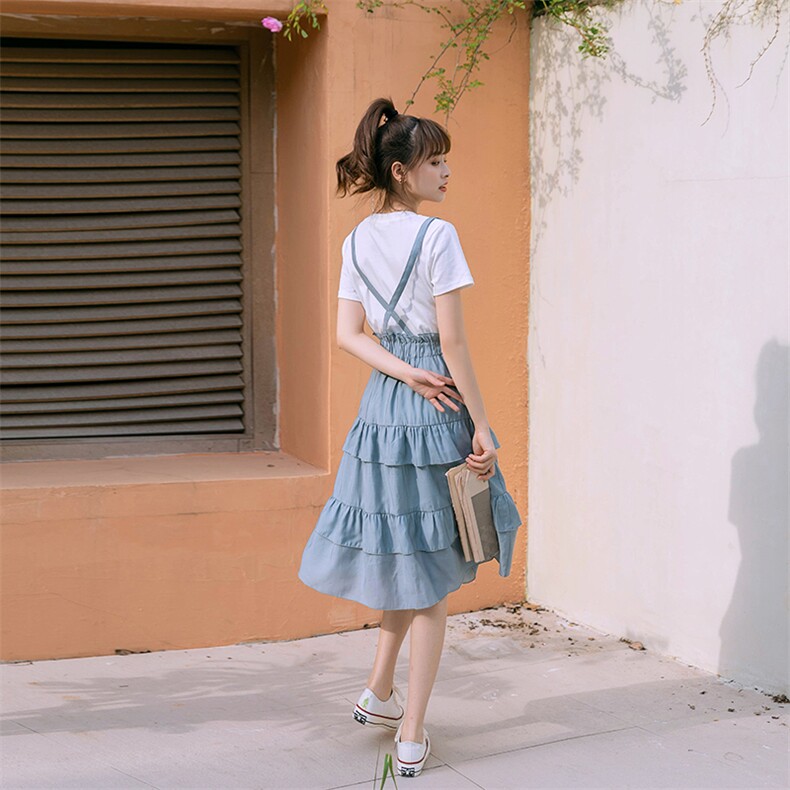 大货已出周扬青蝴蝶系列两件套262A-S065,女装连衣裙,Yologo