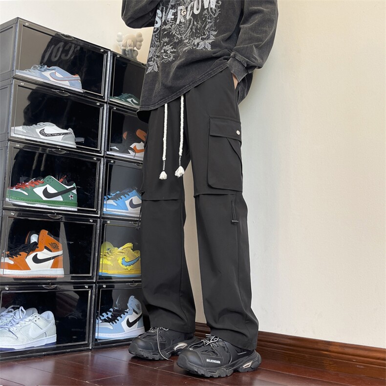 直筒百搭垂顺休闲裤长裤防水防污K720-特批39,男装休闲裤,星座718-1