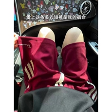网图有货美式高街运动短裤夏季男宽松休闲三条杠五分裤A670-P25，男装牛仔裤，星座1505