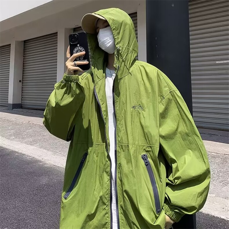 青春流行男夹克文艺潮外套冰丝防晒F7013P38,男装夹克,星座1116-2