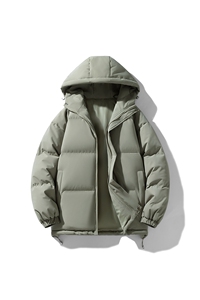 三防面料棉衣男士冬季新款纯色简约百搭棉服情侣袄子MY8555-P60特图片