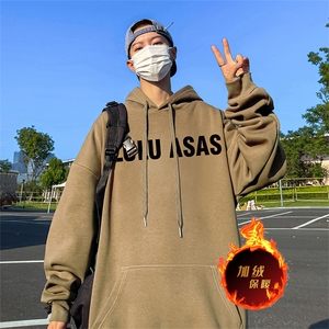 500克重磅秋冬美式加绒加厚卫衣外套 DL1530常规特P35绒特P40图片