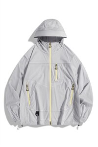 UPF50+有报告 凉感轻薄透气宽松大码潮流防晒服 DQC659-P48图片