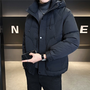 标50绒 加厚款羽绒服男冬季2025新款连帽外套 A313-66060-P235图片