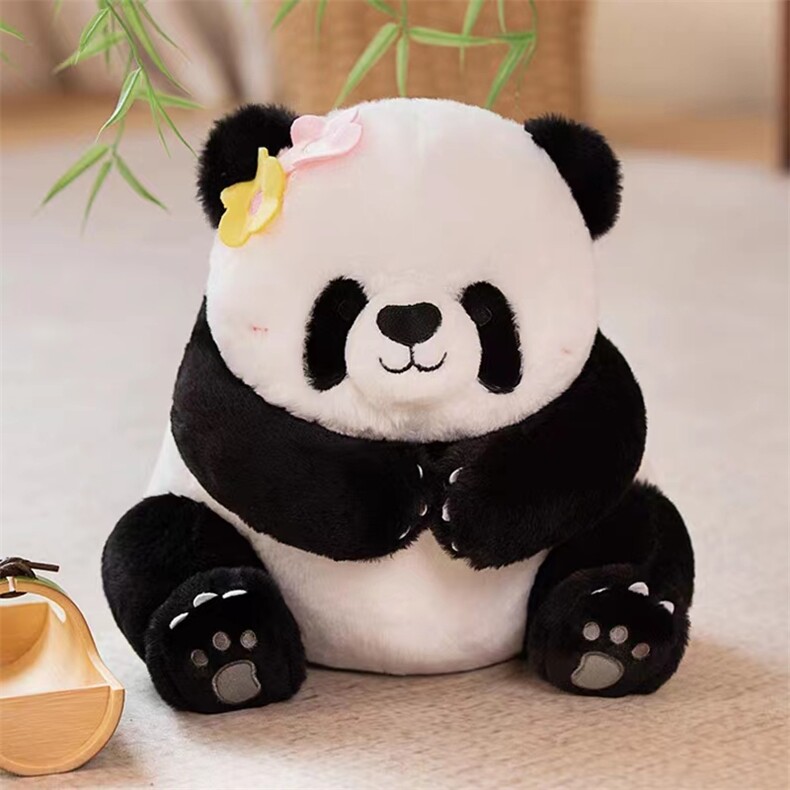 花花熊猫（只做订单），皮皮乐园毛绒玩具
