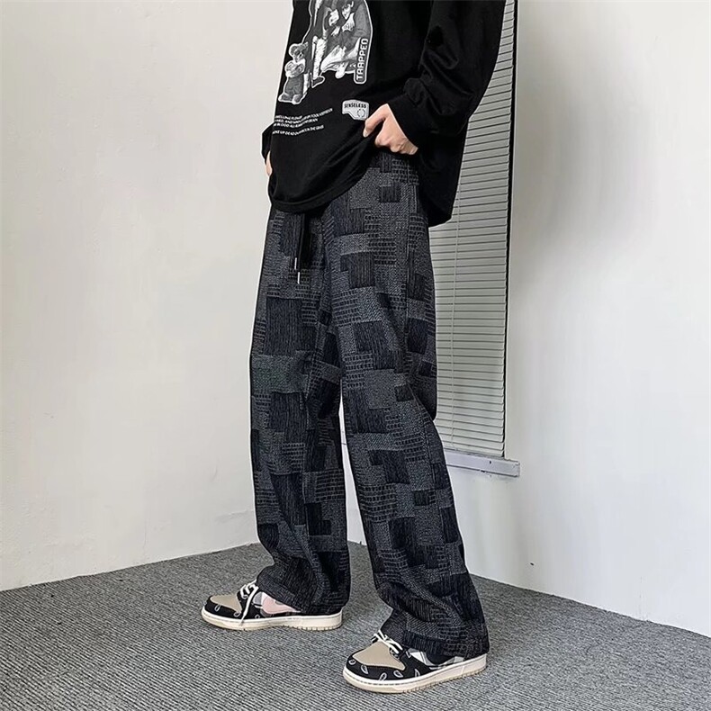 牛仔裤男夏季直筒宽松休闲长裤春夏阔腿裤子K411,男装牛仔裤,星座1116A-1（原606A）
