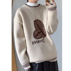 半高领水貂绒毛衣女打底衫2025秋冬新款宽松慵懒风针织衫加厚上衣，男装T恤，星座506A