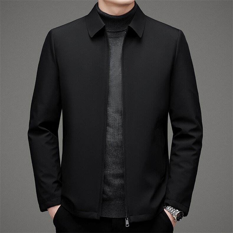 秋冬季男可卸内胆棉衣翻领棉服中年休闲爸爸装外套ZL32131-P190,男装棉衣,电商B212（原钱塘6029）