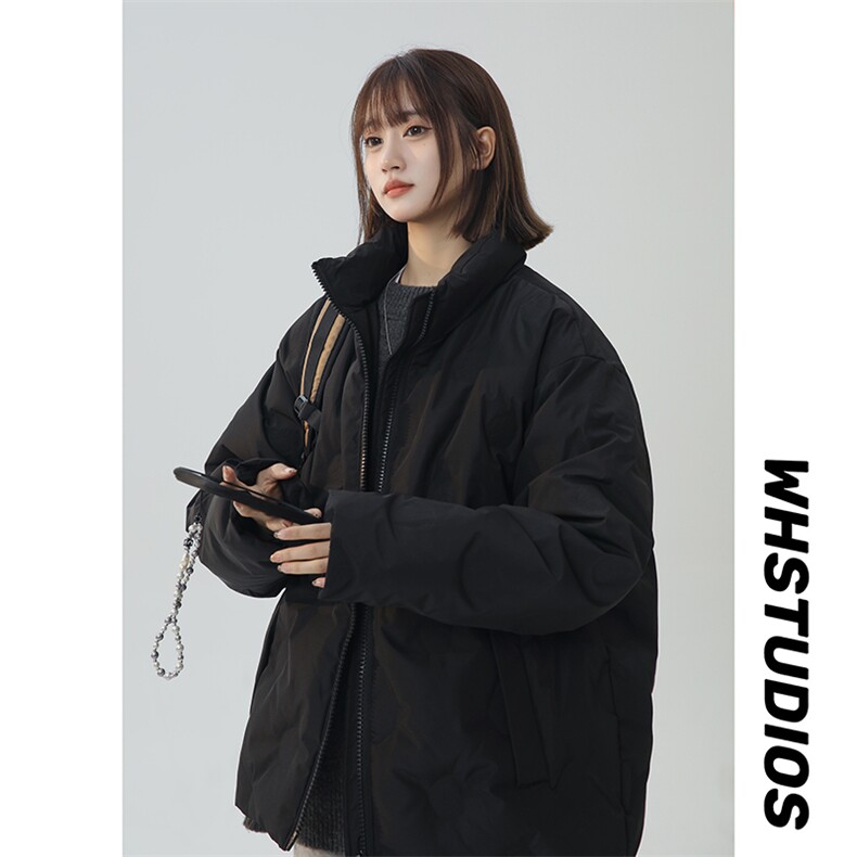 港风情侣定制面料保暖立领羽绒服外套 225-2-Y205-P255 控328图片