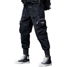 2021春秋季新款潮牌大口袋工装裤男士潮流运动休闲裤A438-5133，男装休闲裤，电商A438
