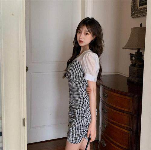 〔现货〕夏季新款，法式洋气连衣裙，女装连衣裙，1.2.3.4