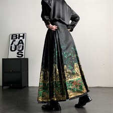 2026新款原创新中式原创织金马面裙汉服男女轻风通勤明制，男装民族服装，星座909