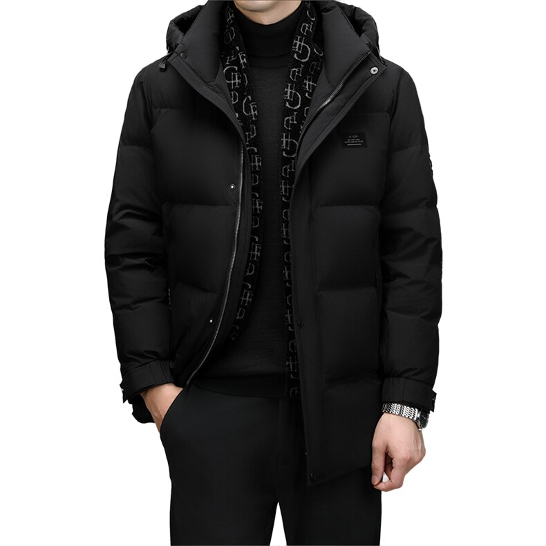 DF23319钱塘2020-2冬季厚款时尚休闲有帽中年男士羽绒服P333,男装羽绒服,钱塘207-2