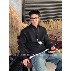 秋季新款女装韩版百搭简约时尚宽松长袖套头休闲纯色毛衣上衣，男装针织衫/毛衣，星座506A