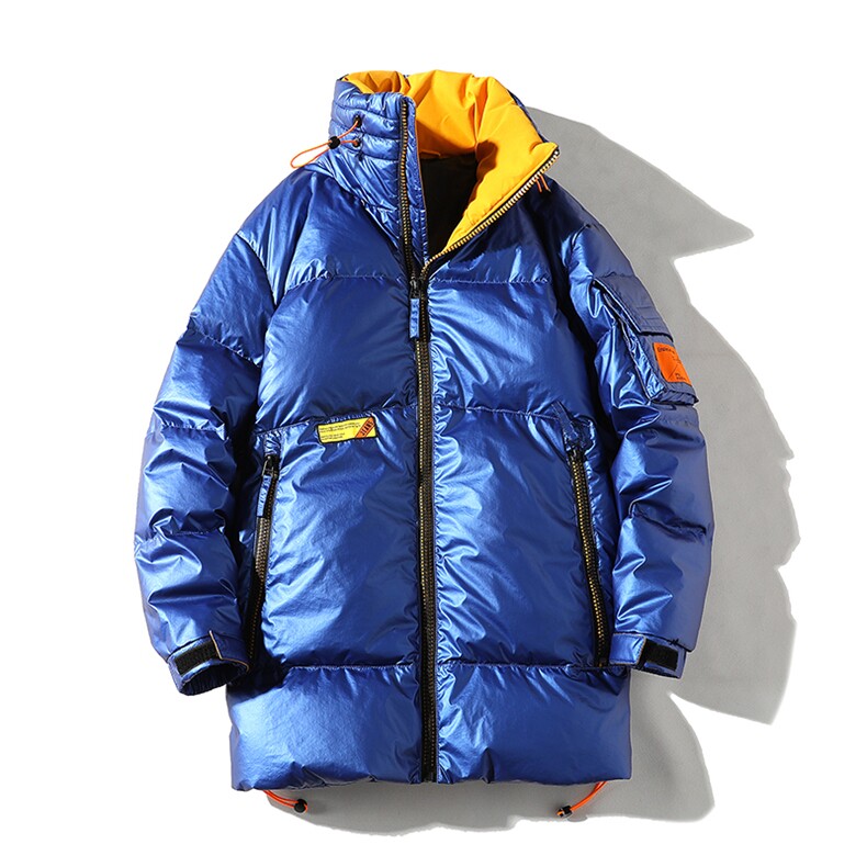冬季新款加厚保暖中长款羽绒外套ins潮牌羽绒服男A305-2727-P190图片