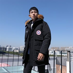 2020电商B247新款冬季韩版中长款羽绒服加拿大大鹅加厚MY81