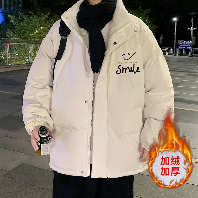 ！2023秋冬加绒加厚男士棉衣保暖立领时尚棉服外套MY108特P78,男装棉衣,电商B220