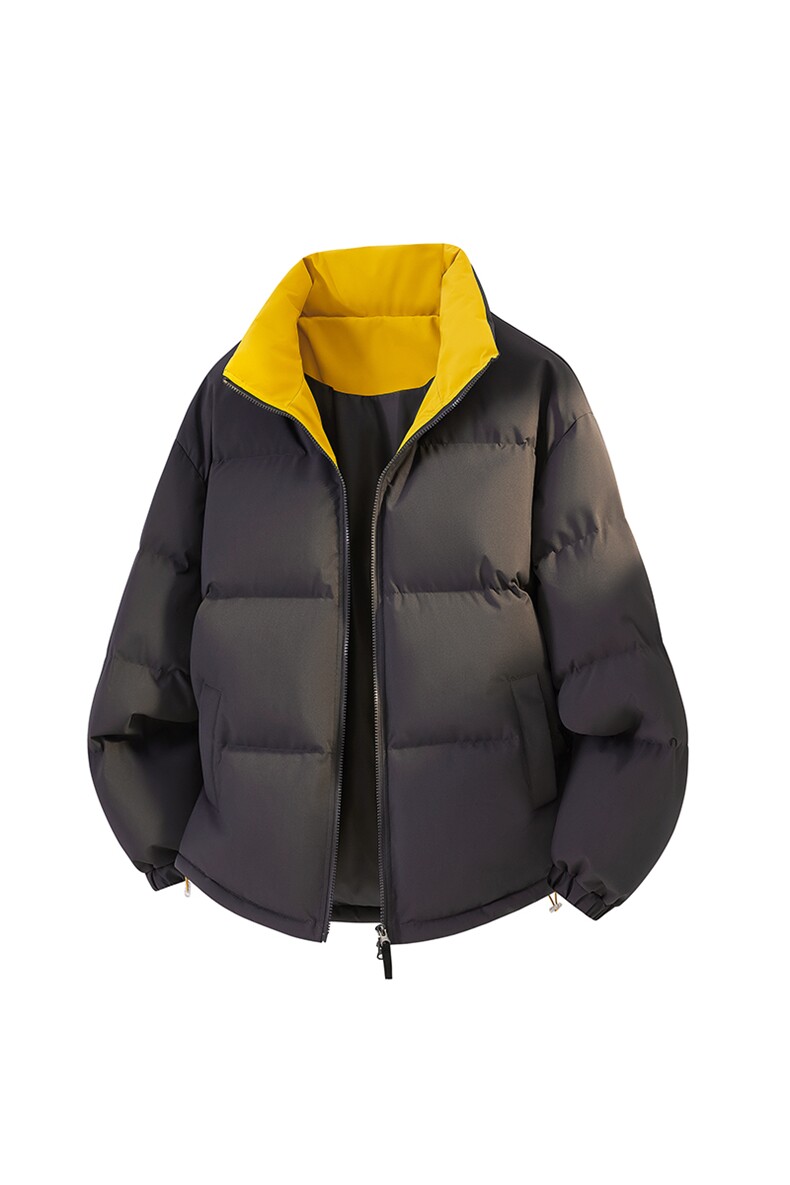 街头撞色高街防寒冬季新款加厚百搭棉服情侣保暖外套HY2006-P59,男装棉衣,星座610B-1