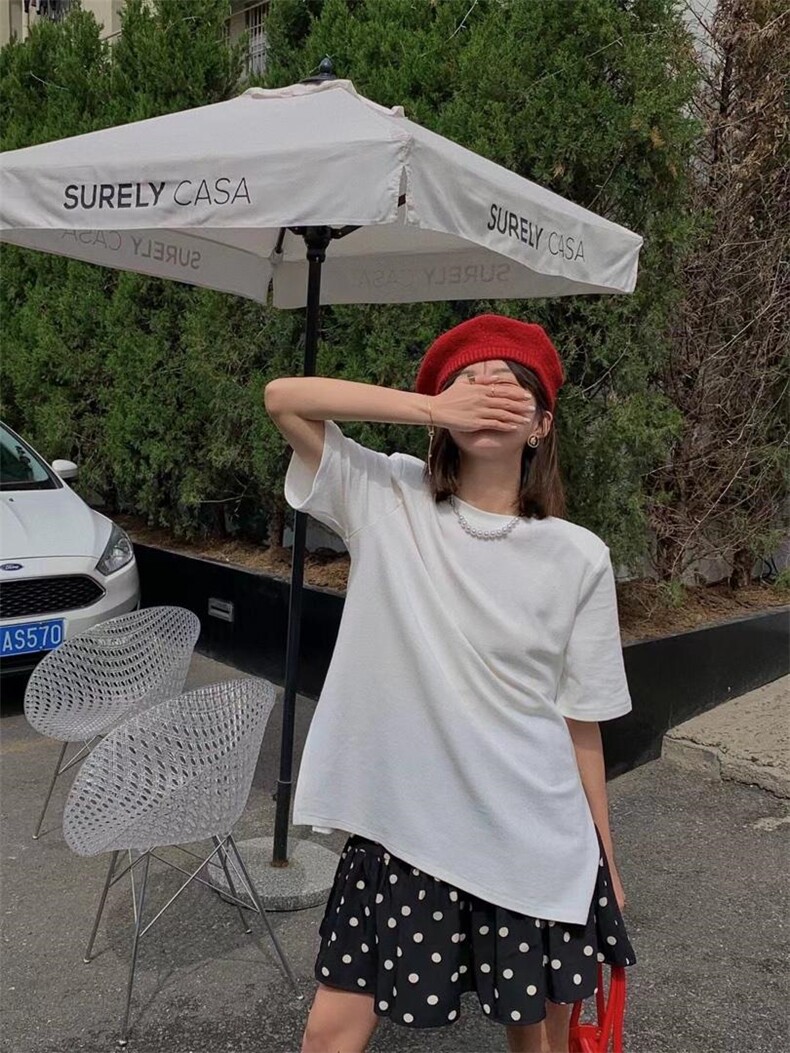 夏季新品时尚短袖现货两色，其它，春天