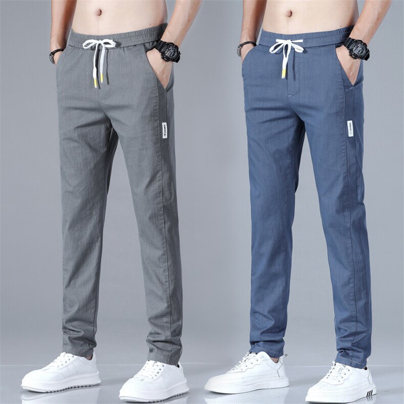 2025四季款男士直筒长裤青年百搭宽松休闲裤时尚运动裤1080-P40,男装休闲裤,星座224-3