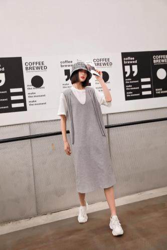 休闲百搭两件套，女装，C&B