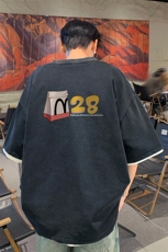 直播品质240克重磅水洗做旧短袖t恤男女SDX180-特P25控48，男装T恤，电商B367