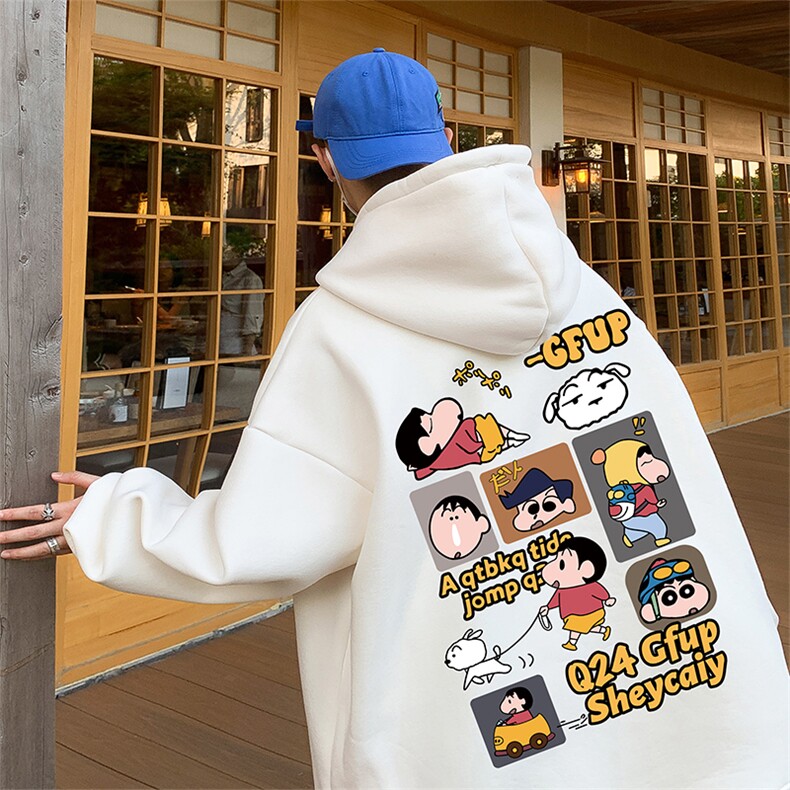 抖音得物供货可提供视频2024春季新款重磅美式卫衣DL1836,男装卫衣,电商A486
