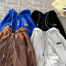 数据好2024秋冬季新款纯色卫衣男港风宽松416B-WY278-P65限88，男装卫衣，星座416B-1