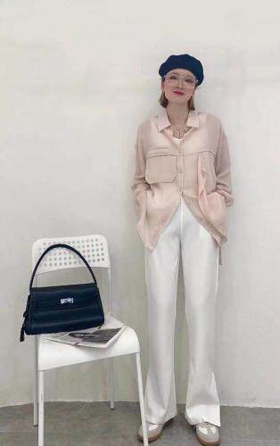 【现货】春夏设计款衬衫/防晒，女装衬衫，一·贝宣