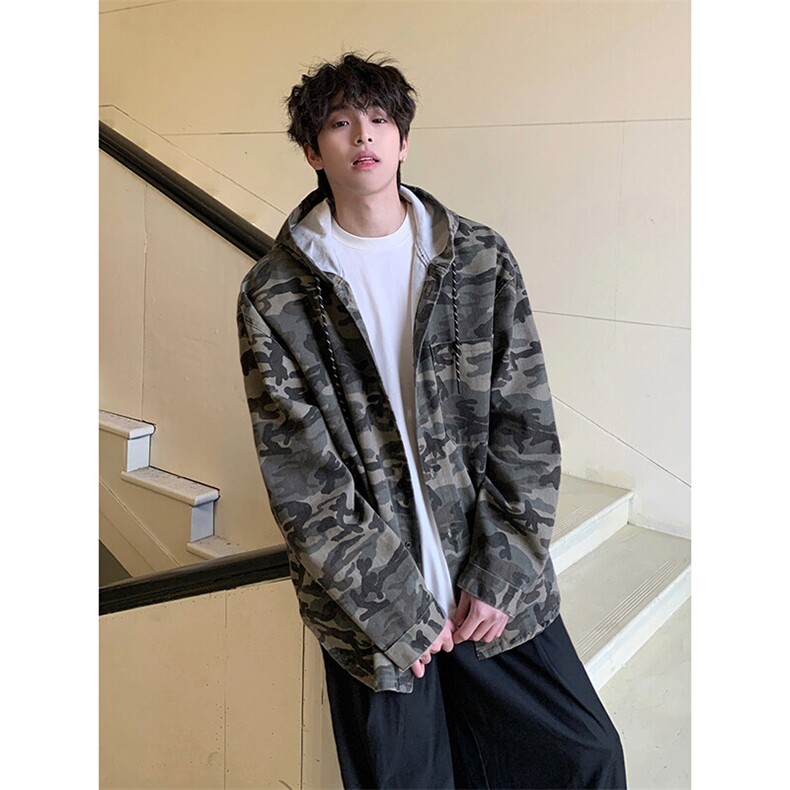 2026春款新款男女同款宽松上衣潮牌港风痞帅牛仔外套HY698TP55,男装工装外套,电商A102B