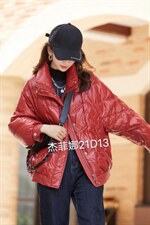 亮感羽绒服，女装羽绒服，杰菲娜