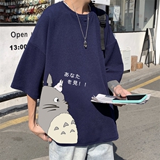 Q11150-P30春夏季七分袖t恤男大码五分袖男短袖中袖，男装T恤，电商A040