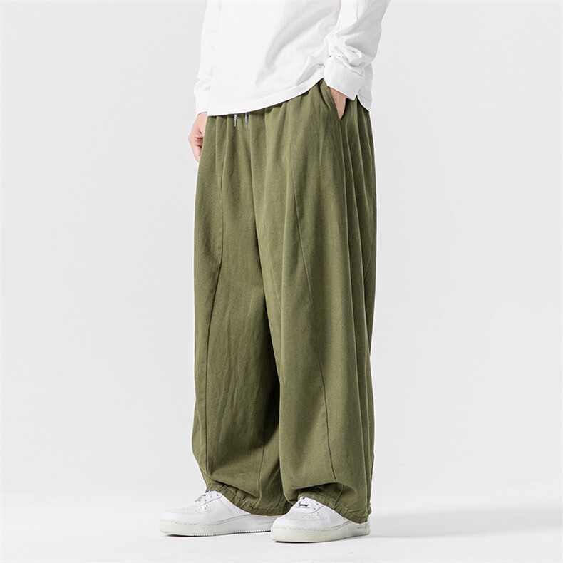 秋冬新款大码日系工装休闲裤宽松垂感阔腿裤风潮K269/P65,男装工装外套,电商A221A