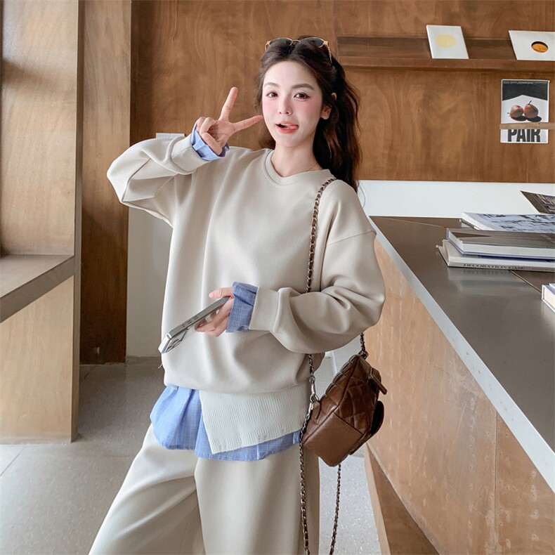 现货！！卫衣套装（配屁帘）2C203-6305-P195-K318,女装套装/套裙,2C203