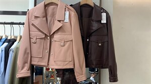 秋装新款皮衣,女装皮衣,艾子.抒适