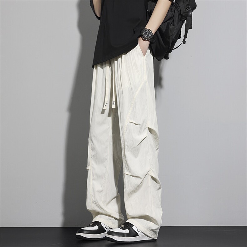 2025新款美式高街vibe褶皱工装男潮牌休闲裤子XZ301b-2-CK722TP30,男装休闲裤,星座301B-2（原A443-1）
