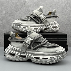 A1117-P275厚底增高老爹鞋男2025新款时尚百搭复古做旧休闲鞋，男鞋休闲鞋，星座1407-6